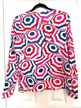 🎀 LANDS END SWIM SHIRT TOP L LK NEW 🎀